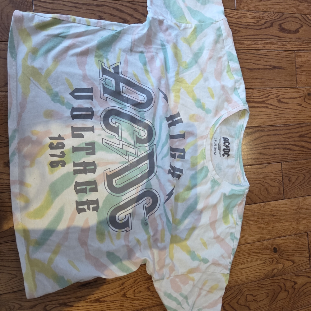 AC/DC High Voltage Kids Tie-Dye Tee